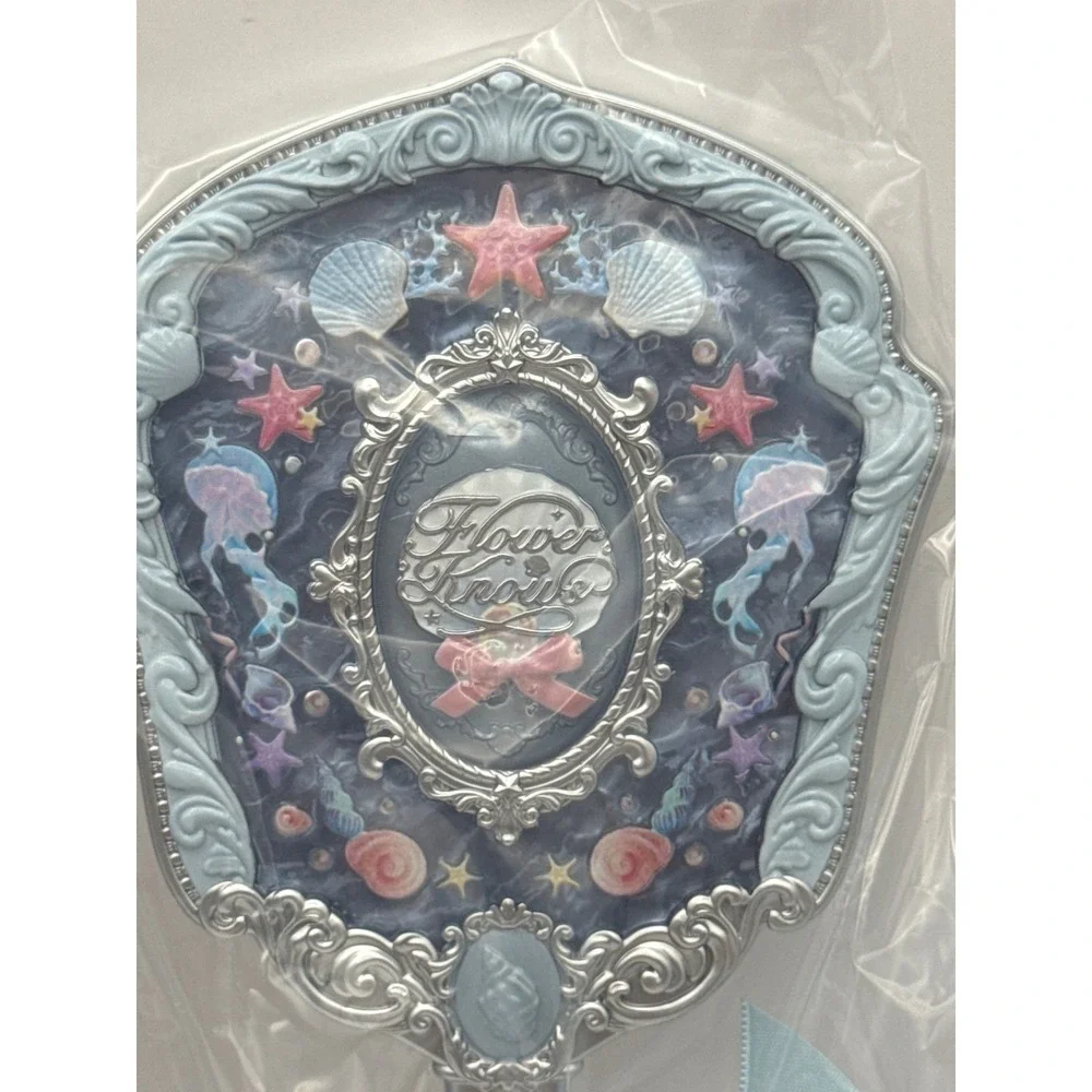 Flower Knows Shells Jewel Collection Hand‎ Mirror Keychain Lip Glaze Highlighter